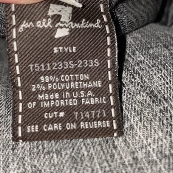 EUC Men's 7 for all Mankind - Picture 11 of 14